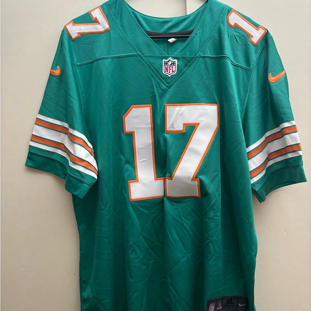 NFL Miami Dolphins Jersey - Teal and White